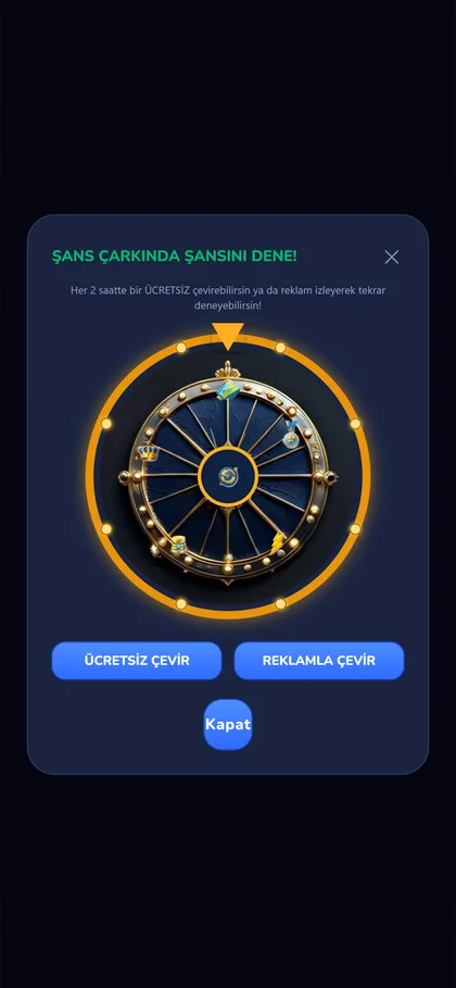 Lucky wheel